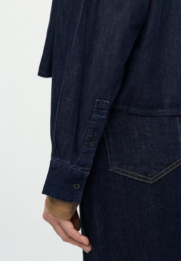 Джинсовая блузка