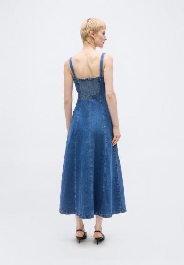 Джинсовый комбинезон