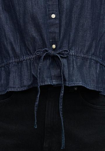 Джинсовая блузка