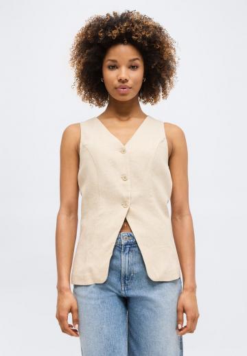 Джинсовая жилетка