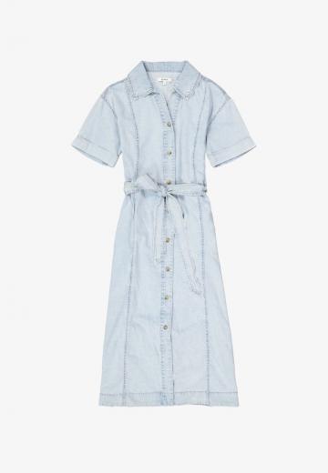 Джинсовое платье