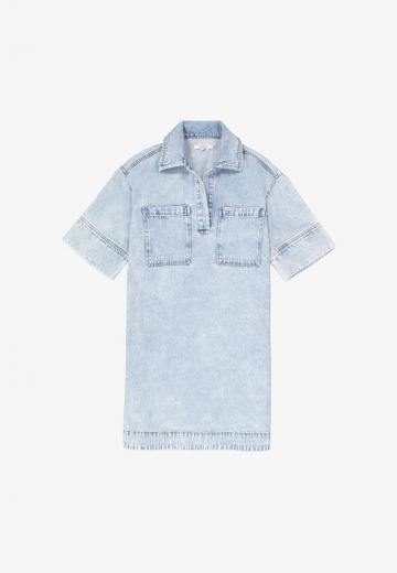 Джинсовое платье