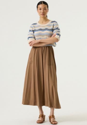 Пуловер с рукавом три четверти