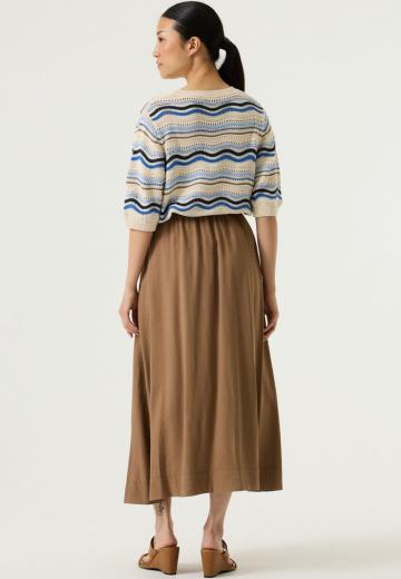 Пуловер с рукавом три четверти