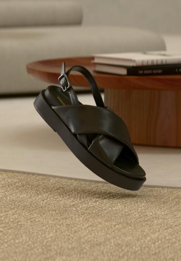 Босоножки на платформе