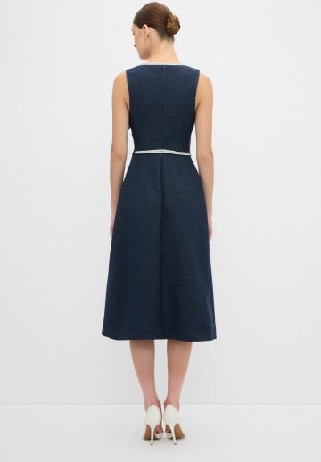 Джинсовый комбинезон