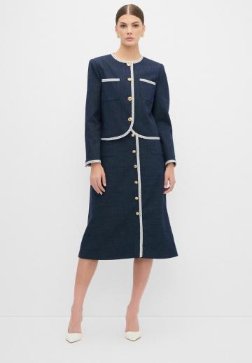 Джинсовый комбинезон