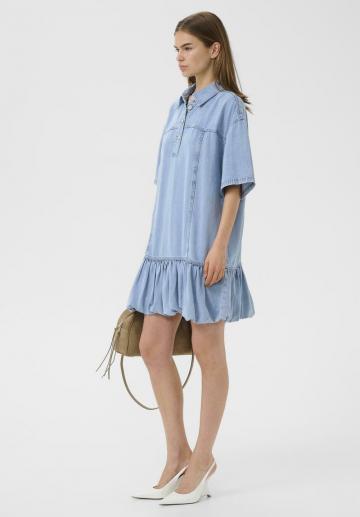 Джинсовое платье