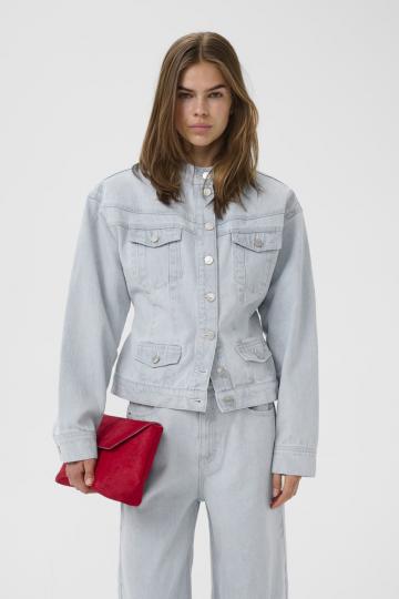 Джинсовая блузка