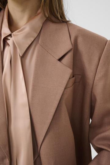 Длинный блейзер