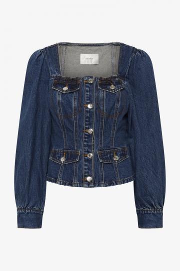 Джинсовый комбинезон