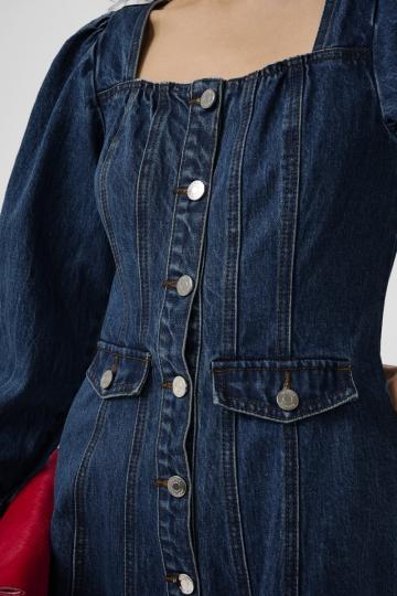 Джинсовый комбинезон