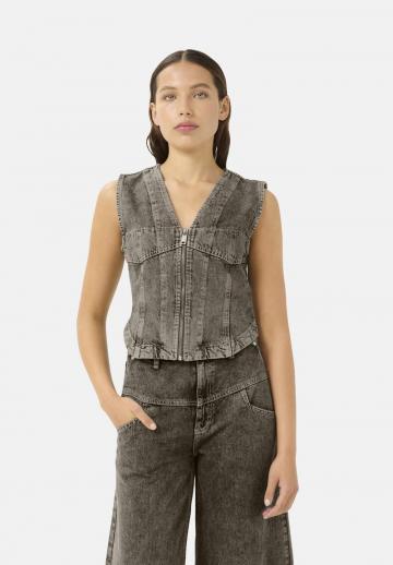 Джинсовый комбинезон