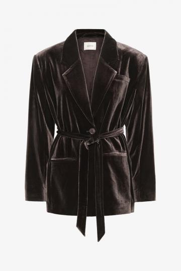 Длинный блейзер