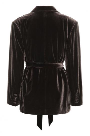 Длинный блейзер