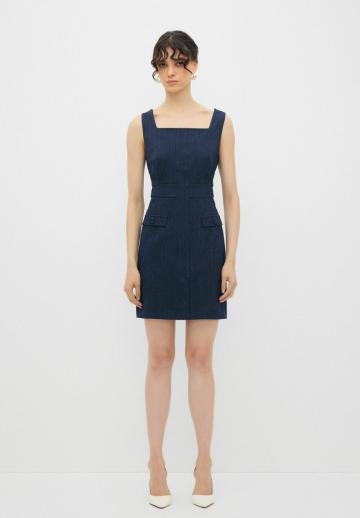 Джинсовый комбинезон