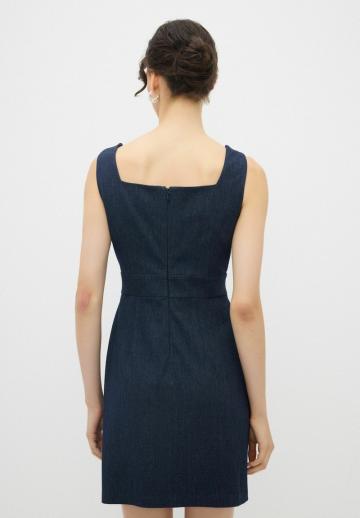 Джинсовый комбинезон