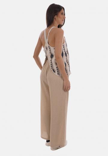 Блузка без рукавов