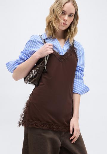 Длинный топ