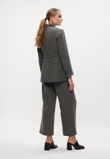 Длинный блейзер