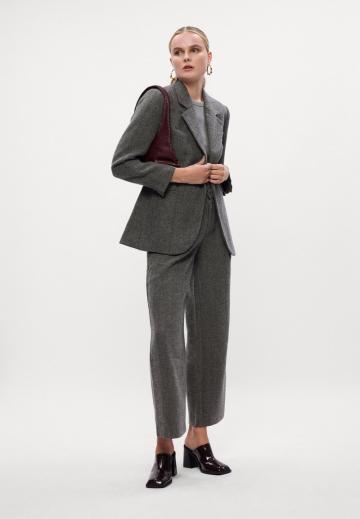 Длинный блейзер