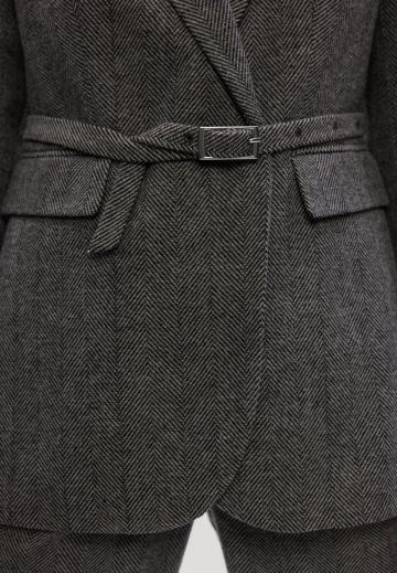 Длинный блейзер