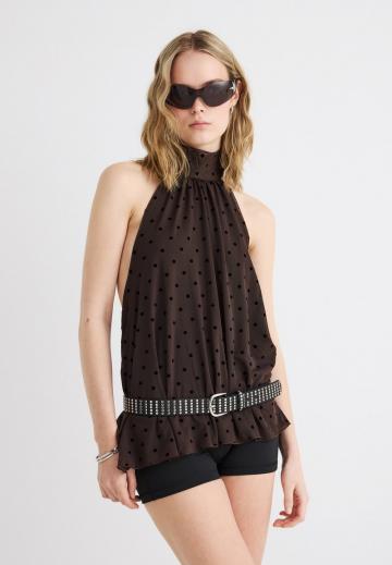 Длинный топ