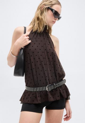 Длинный топ