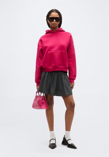 Пуловер с капюшоном