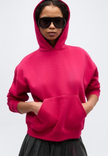 Пуловер с капюшоном