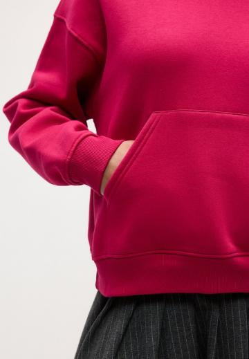 Пуловер с капюшоном