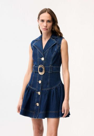 Джинсовая жилетка