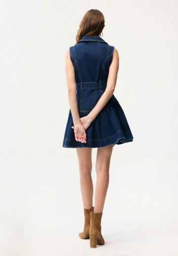 Джинсовая жилетка