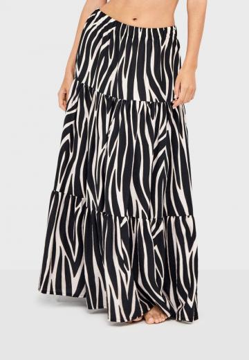 Юбка с воланами