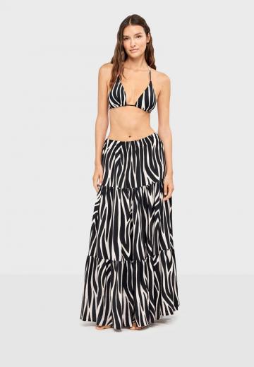 Юбка с воланами