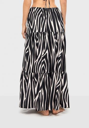 Юбка с воланами