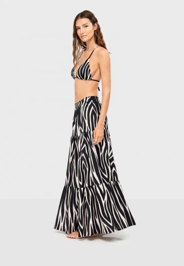 Юбка с воланами