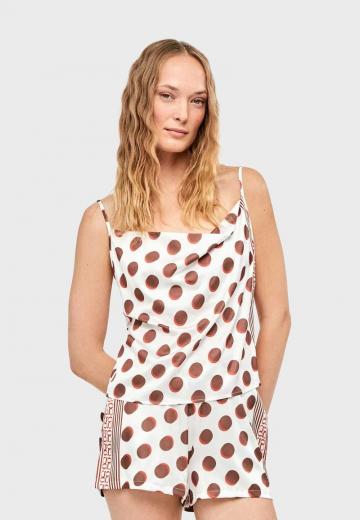 Топ на бретельках