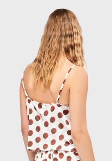 Топ на бретельках