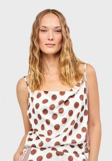 Топ на бретельках