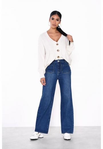 Клешеные джинсы