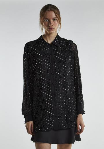 Длинная блузка