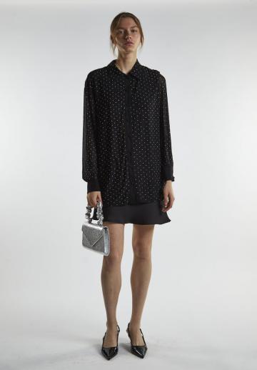 Длинная блузка