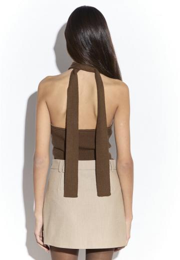 Юбка с накладными карманами