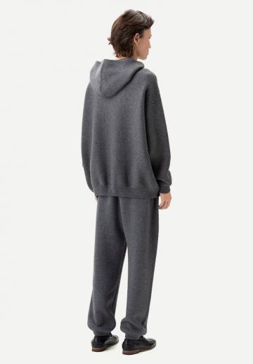 Пуловер с капюшоном