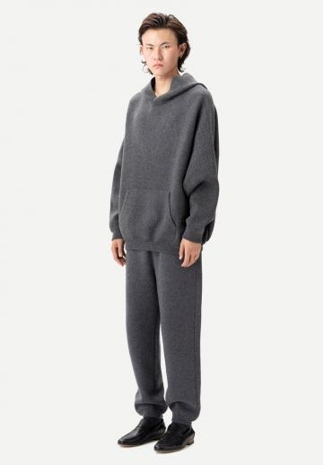 Пуловер с капюшоном