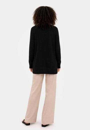 Длинный жилет