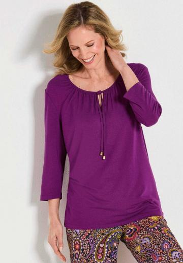 Майка с рукавом три четверти