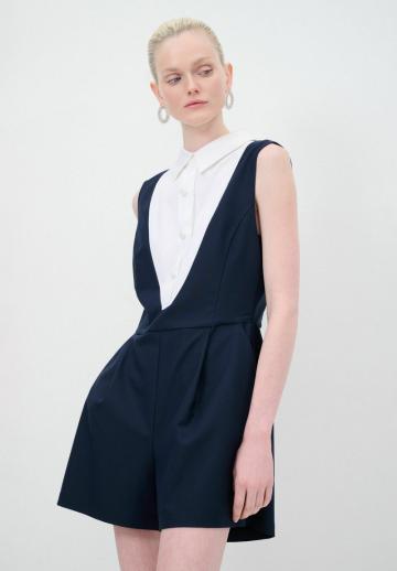 Джинсовый комбинезон