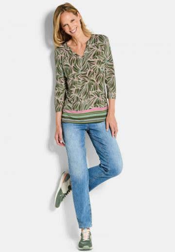 Майка с рукавом три четверти